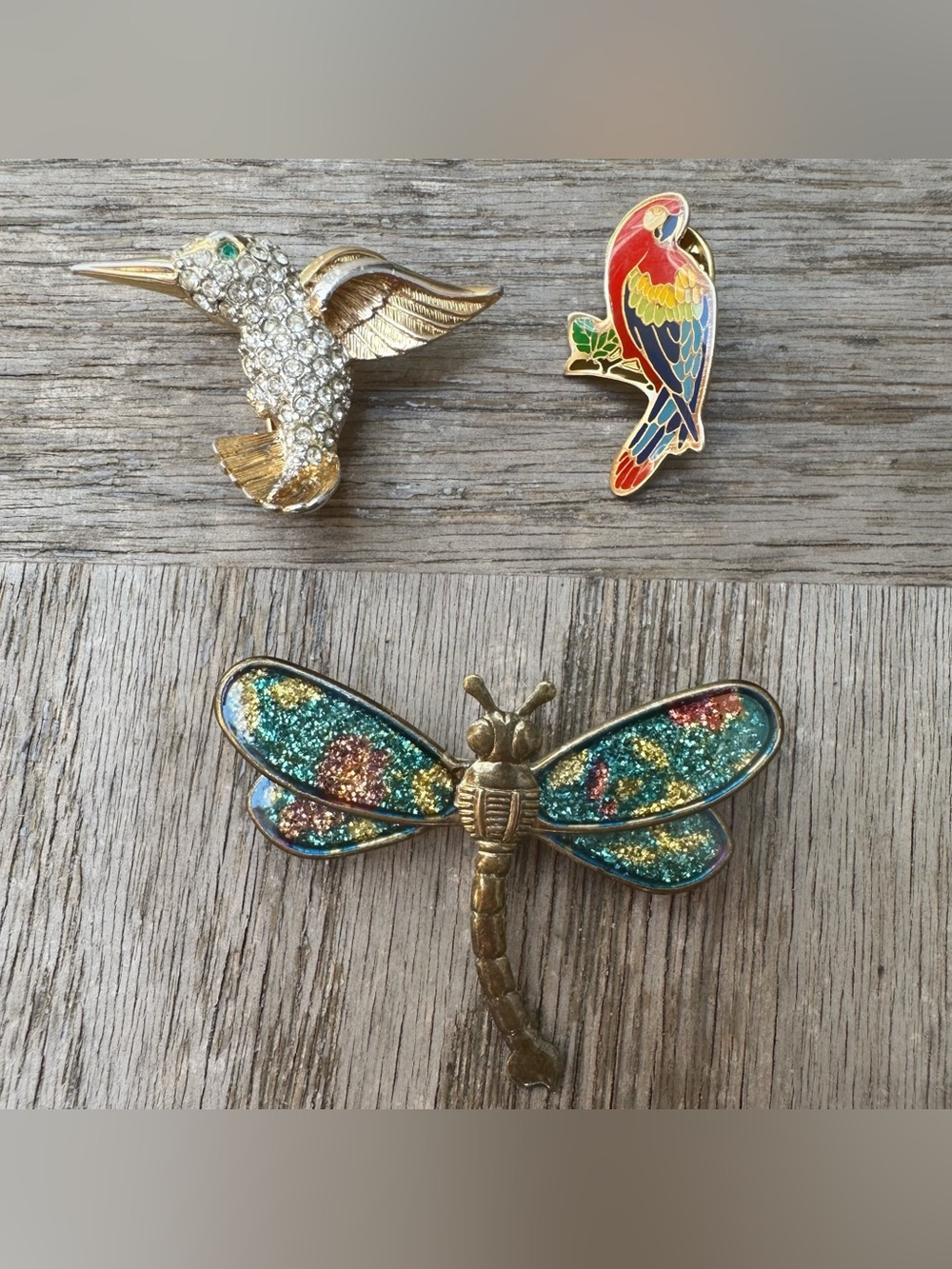 Bundle 3 Pin Brooches